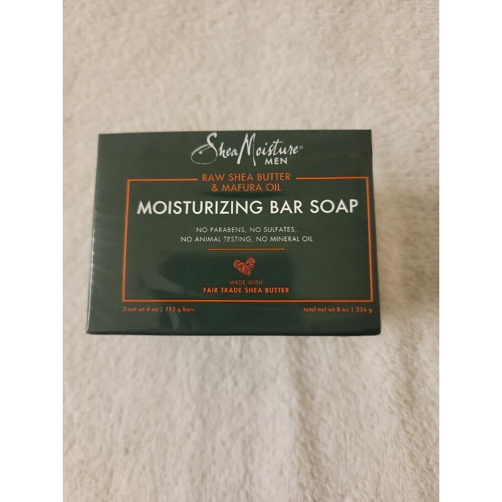 Shea Moisture Men -  Shea Butter & Mafura Oil Moisturizing Bar Soap